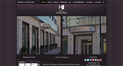 Desktop Screenshot of hotelcristinanapoli.com